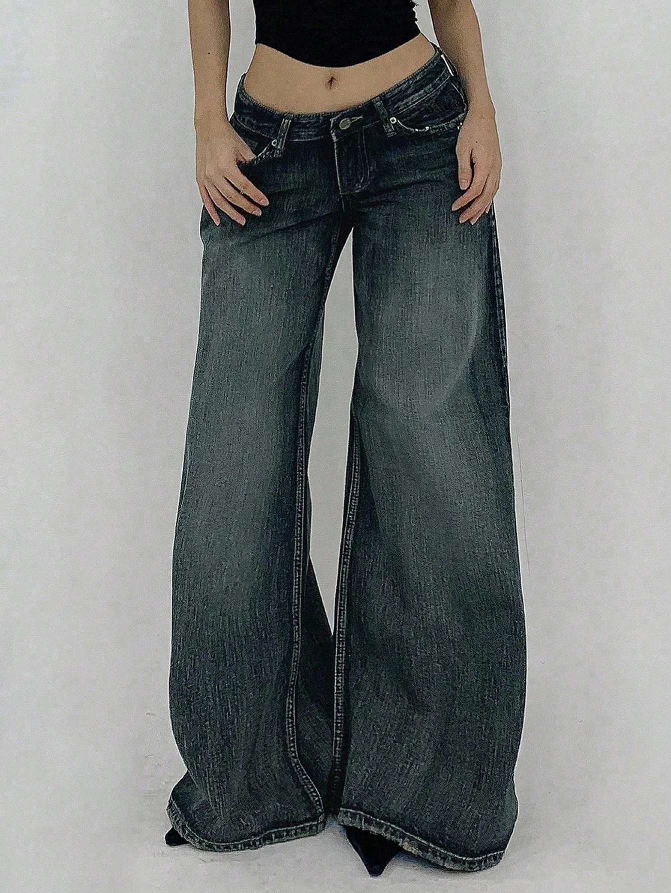 Always Extra Wide Leg Jeans - Image 2