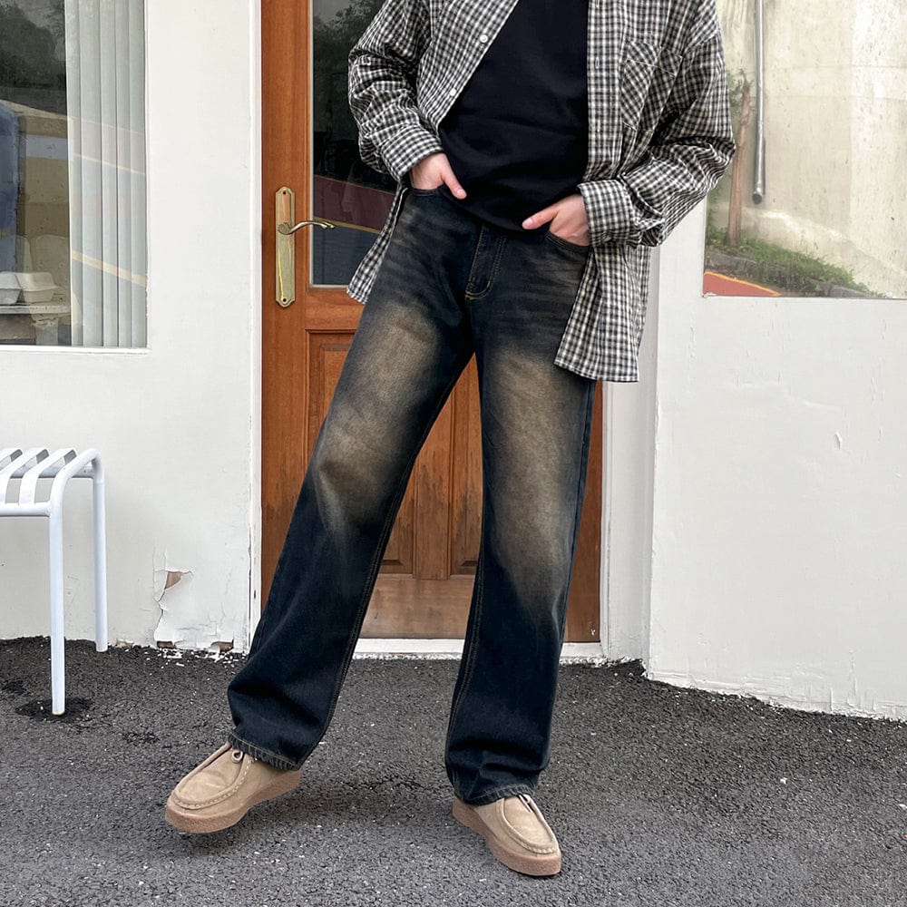Darkwave Raw Straight Leg Jeans - Image 2