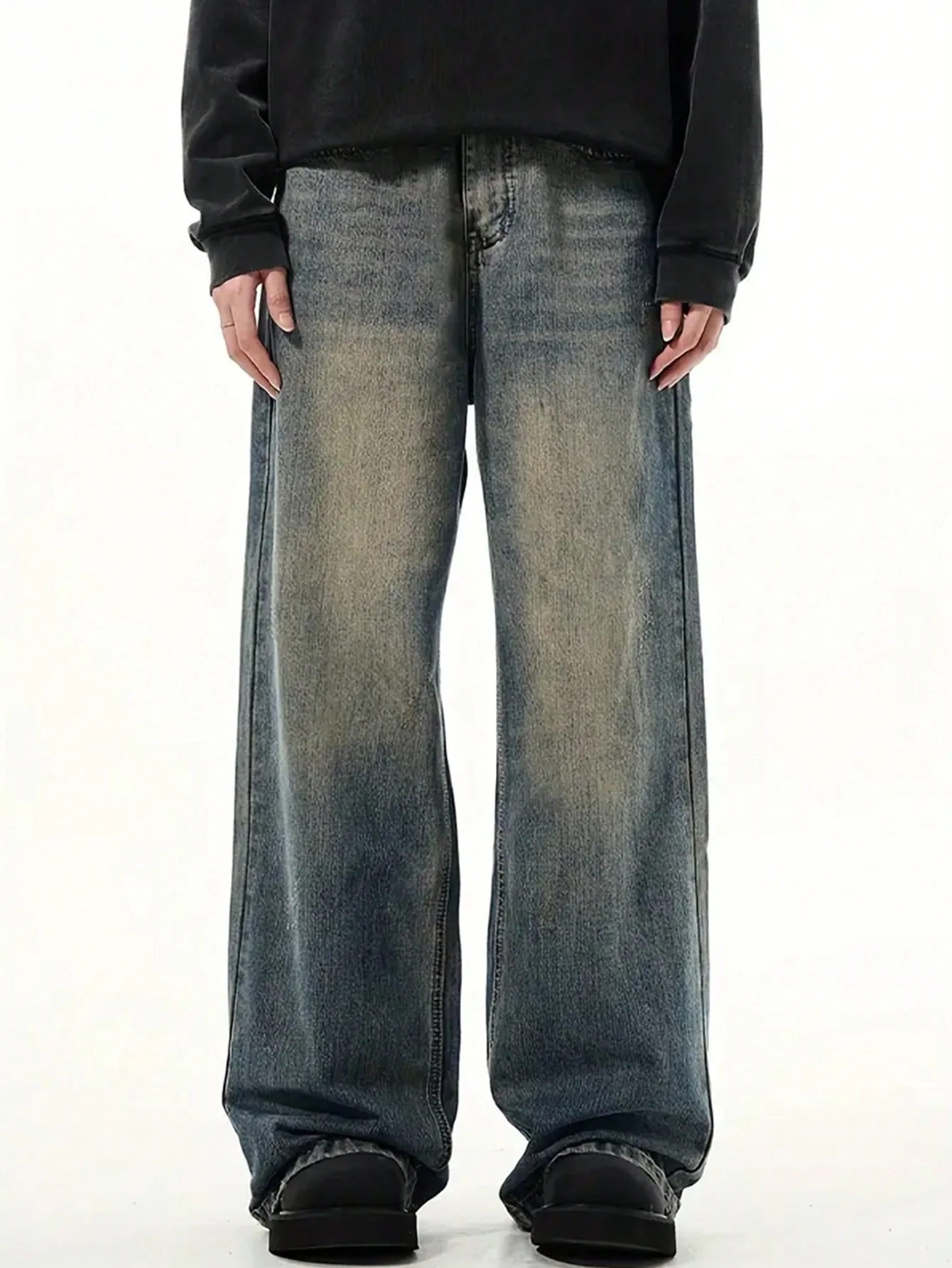 Blue Screen Super Baggy Jeans