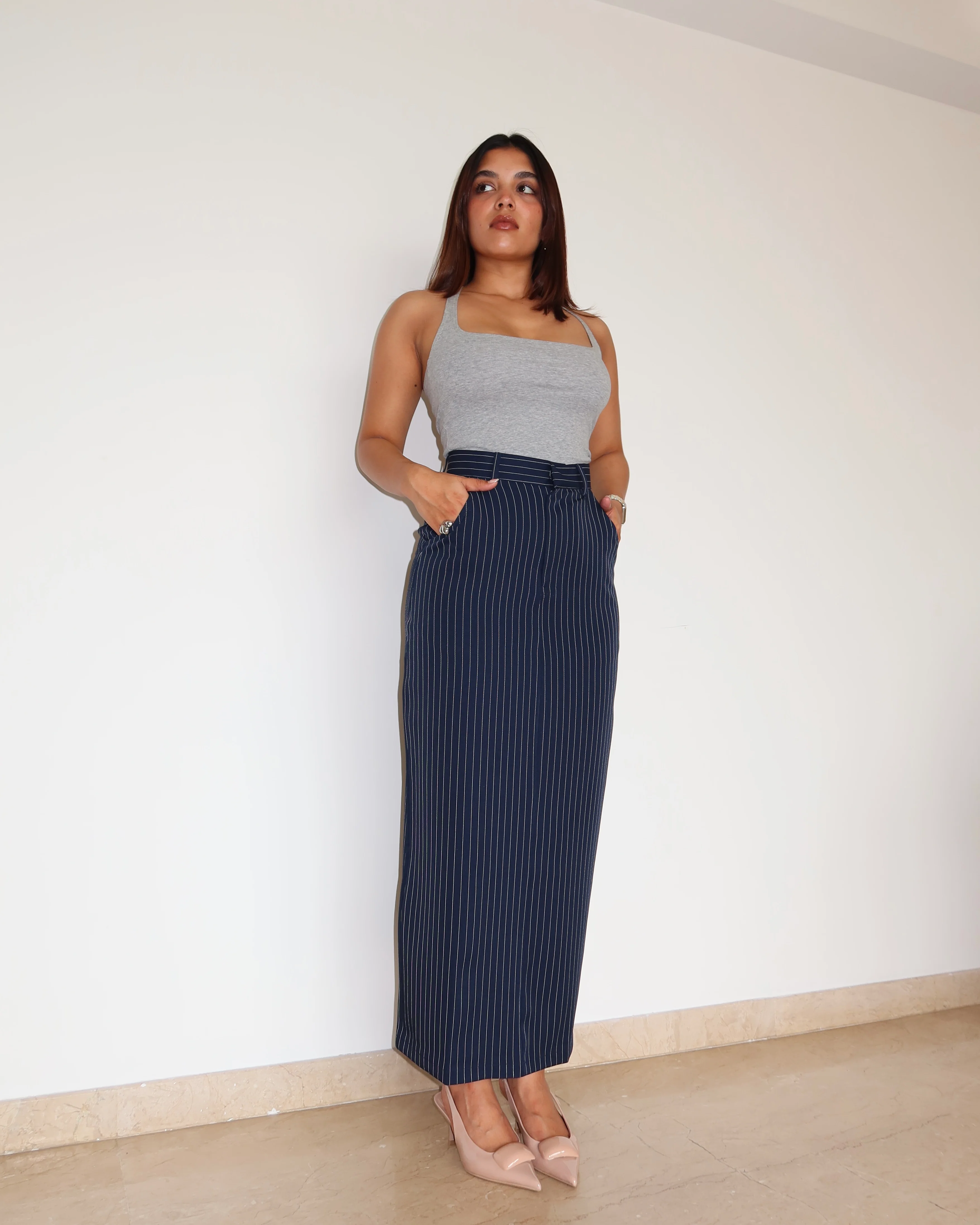 Stripe Statement Skirt - Image 2
